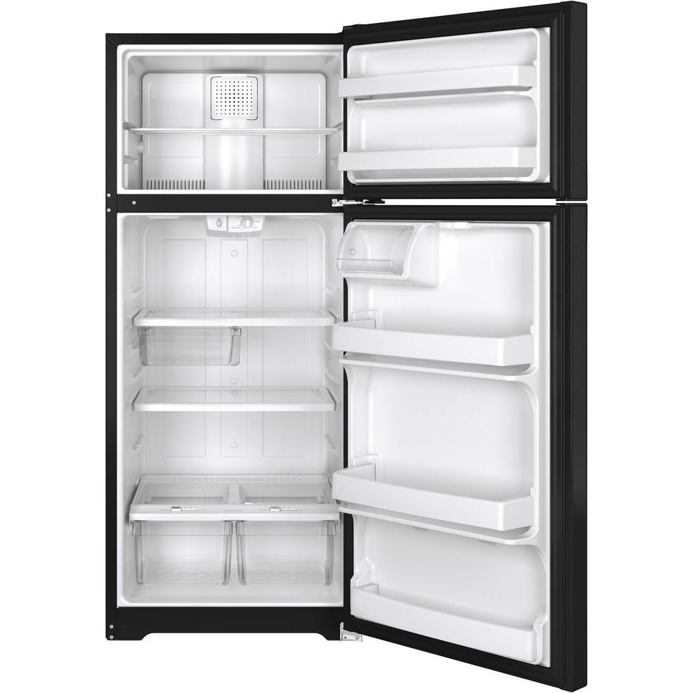 GE 18CF Top Mount Refrigerator | Central Rent 2 Own